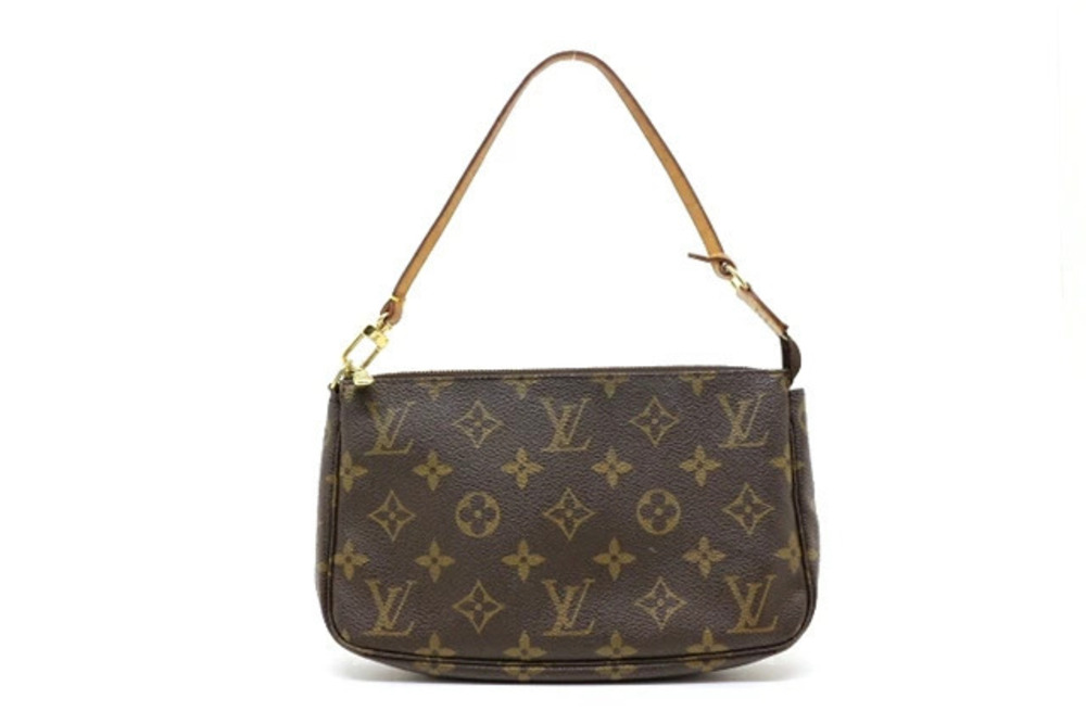 LOUIS VUITTON Bag Pouch Clutch Pochette Accessoires Monogram